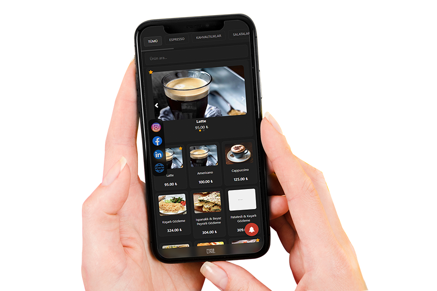 QR Menu & Dijital Siparis